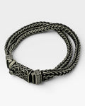 Sterling Silver Unisex Punk-Style Unisex Bracelet