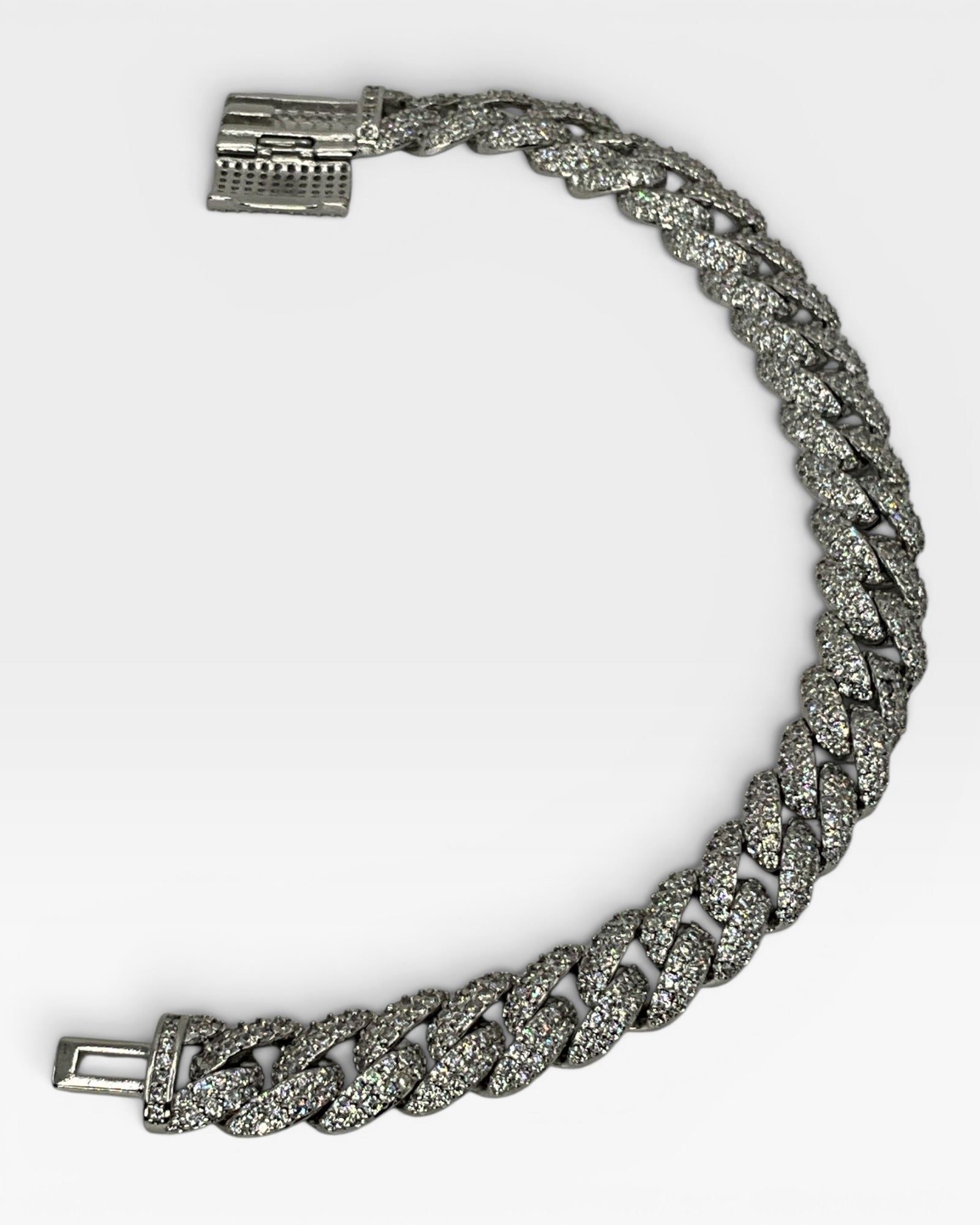 Bling Collection - Moissanite Bracelet (Miami Cuban)