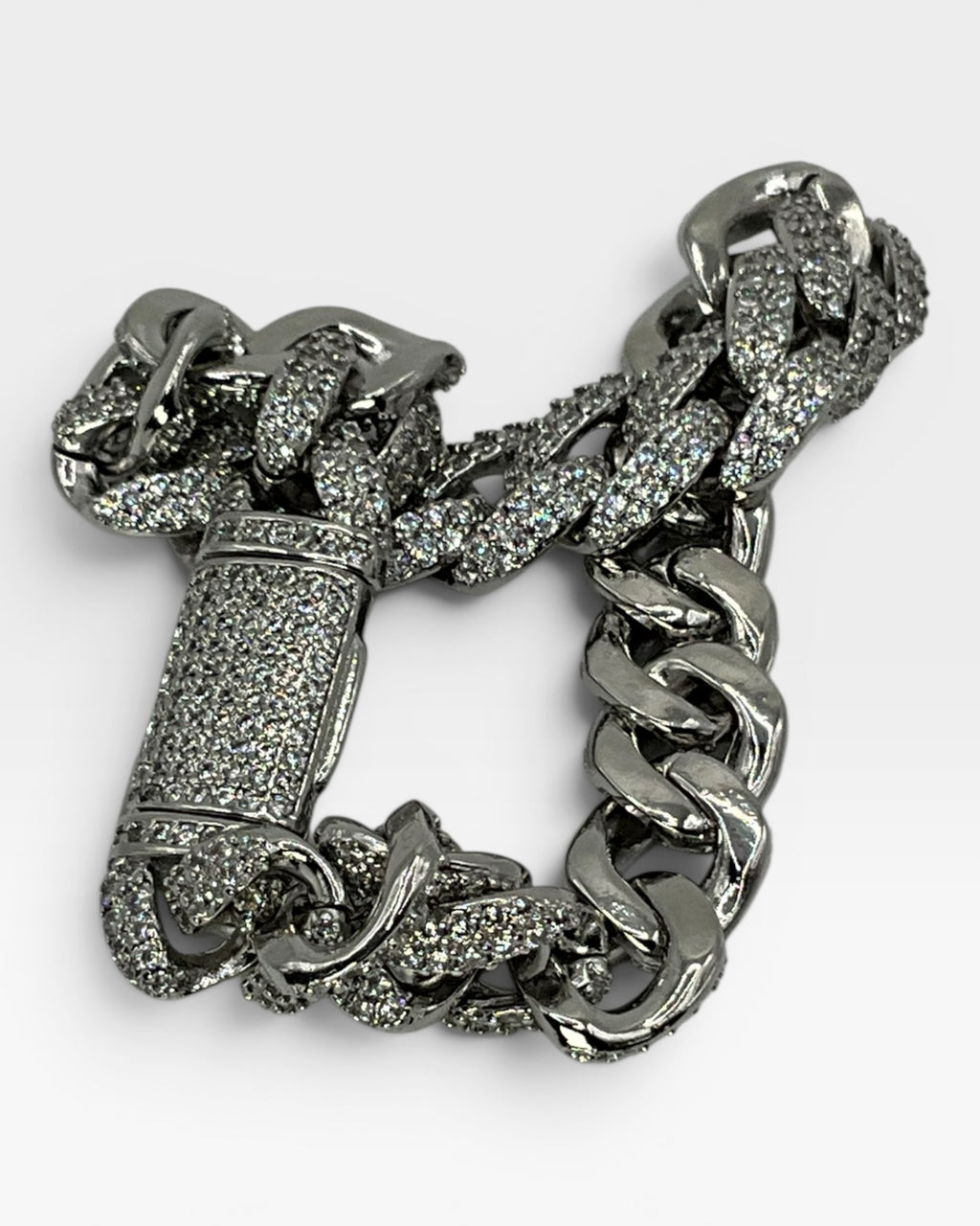 Bling Collection - Moissanite Bracelet (Miami Cuban)