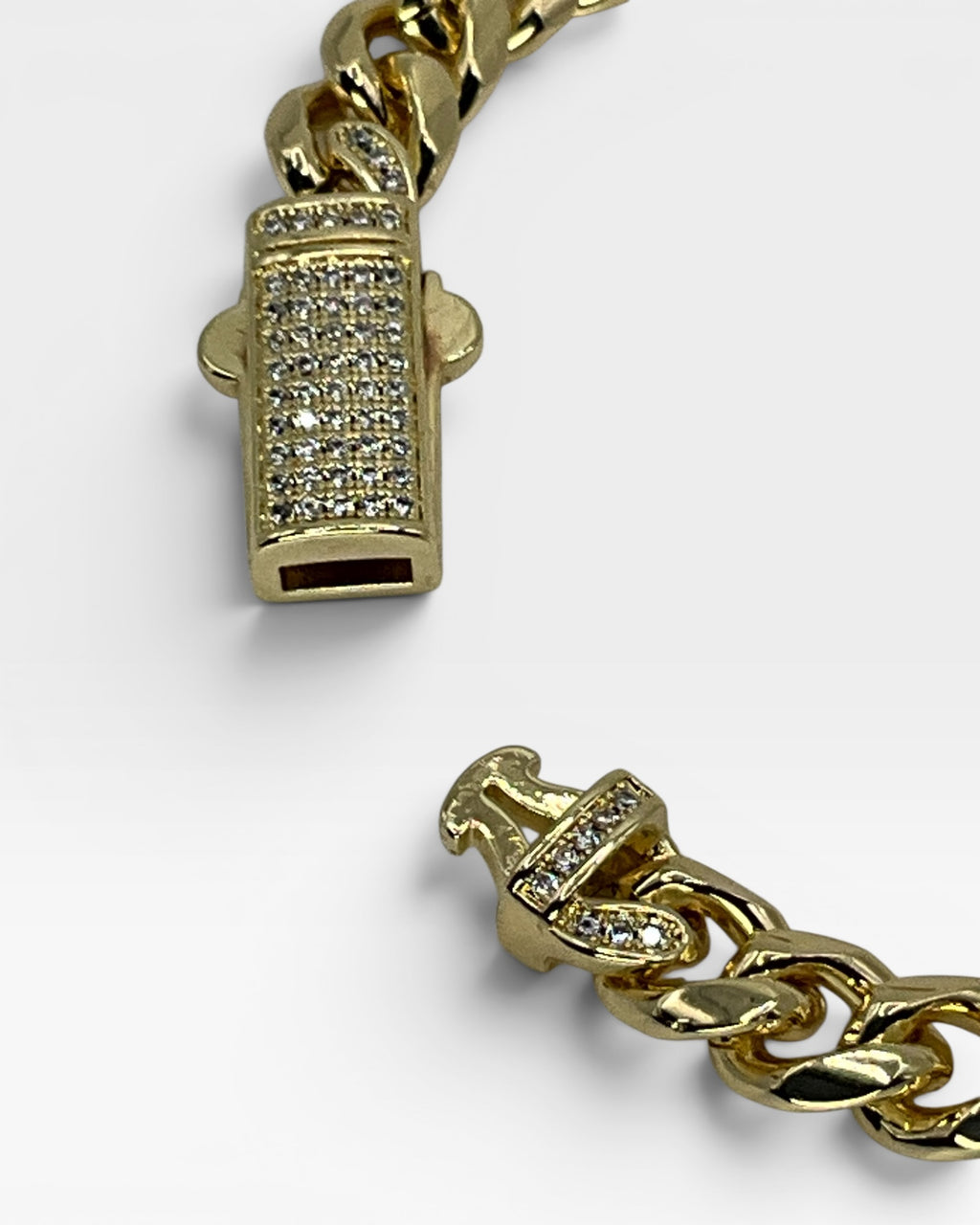 Bling Collection - Moissanite Bracelet (Cuban)