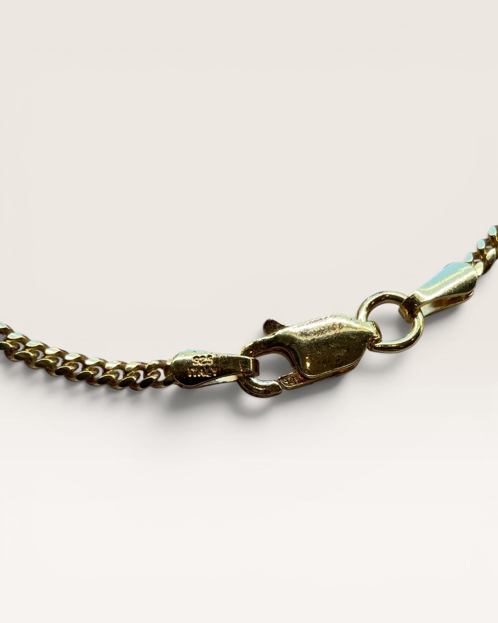 Gold over Sterling 925 Miami Cuban  Bracelet