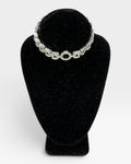Bling Collection - Moissanite White and Yellow Gold Filled Designer Bracelet