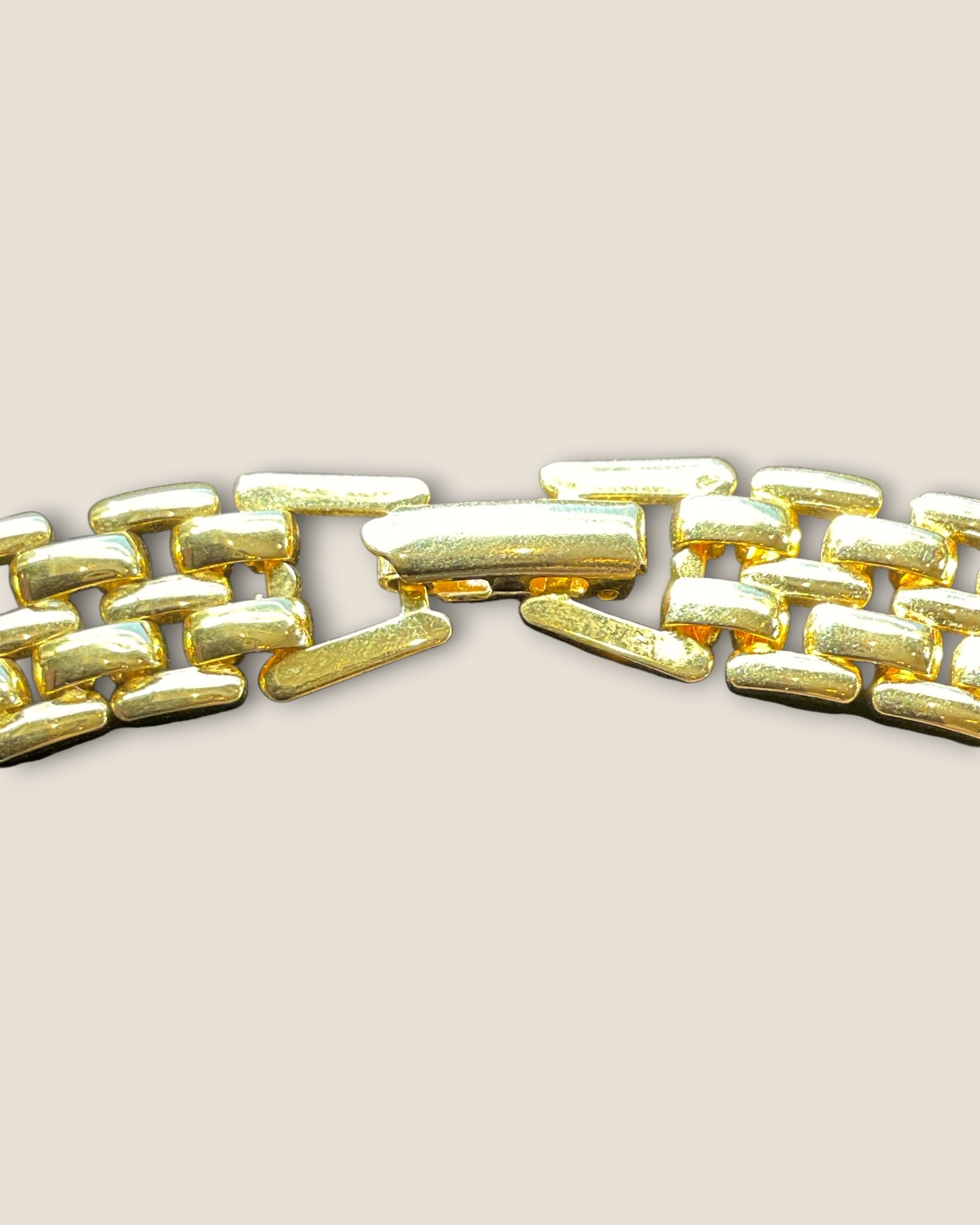 Napier 1980’s 16” V-Chain Necklace in Gold Tone - Estate Sale (Great Condition)