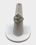 Sterling Silver Larimar Gemstone Ring