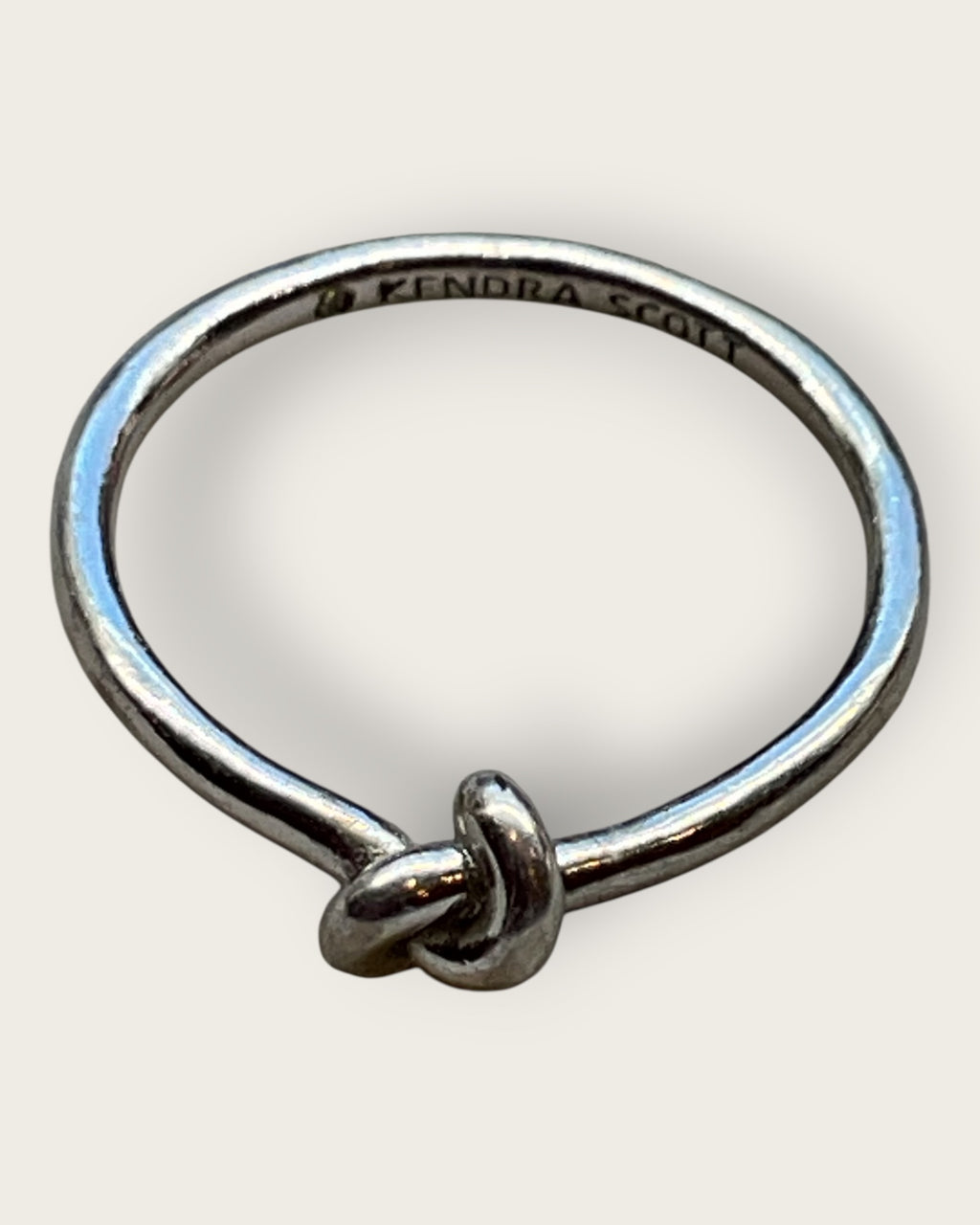 Kendra Scott Sterling Silver Knot Ring
