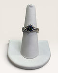 Sterling Silver Mystic Topaz Gemstone Ring - Estate Sale (Great Condition)