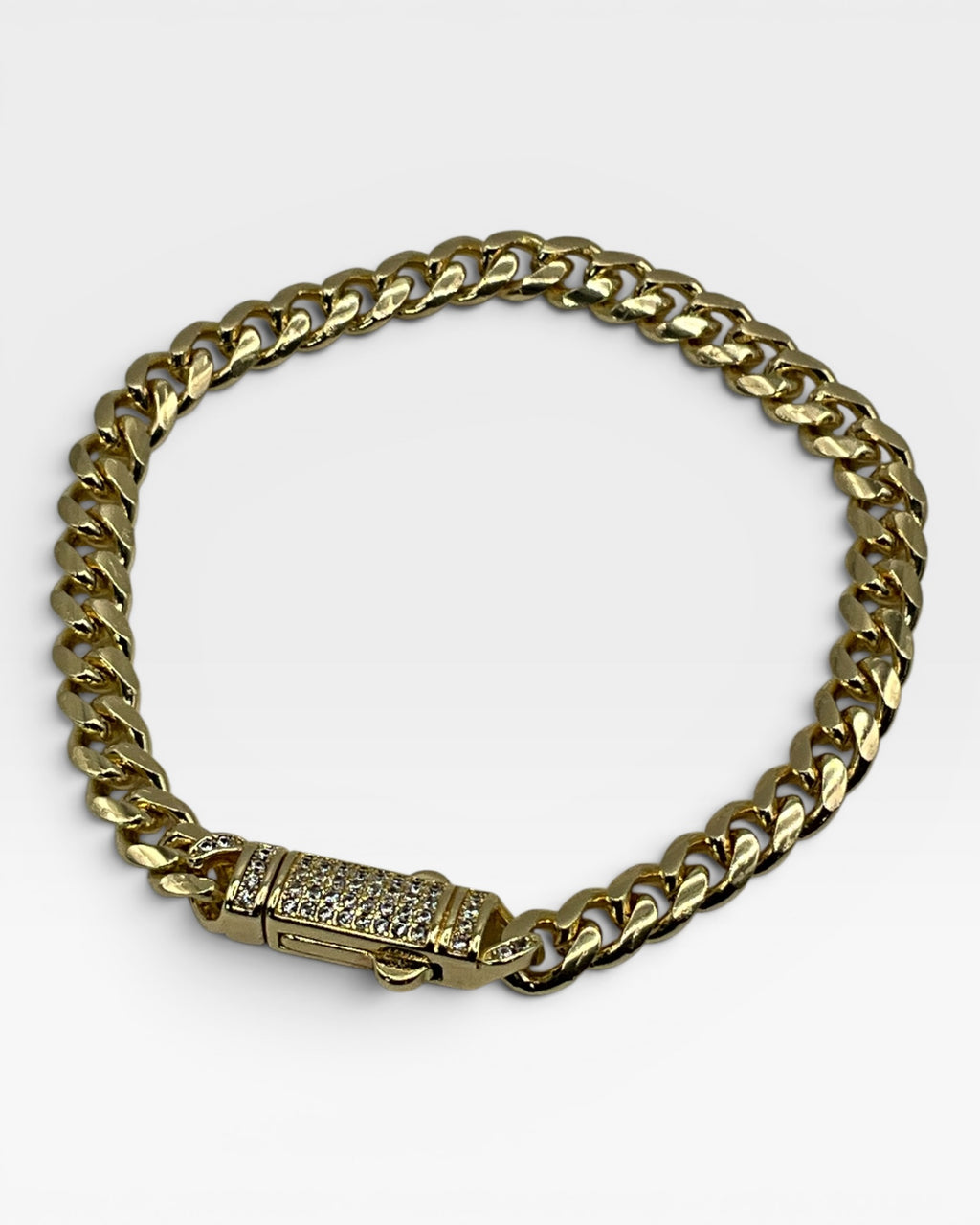 Bling Collection - Moissanite Bracelet (Cuban)