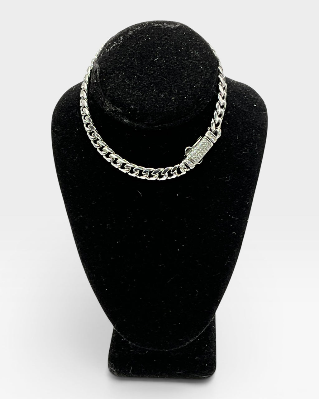 Bling Collection - Moissanite Bracelet (Cuban)
