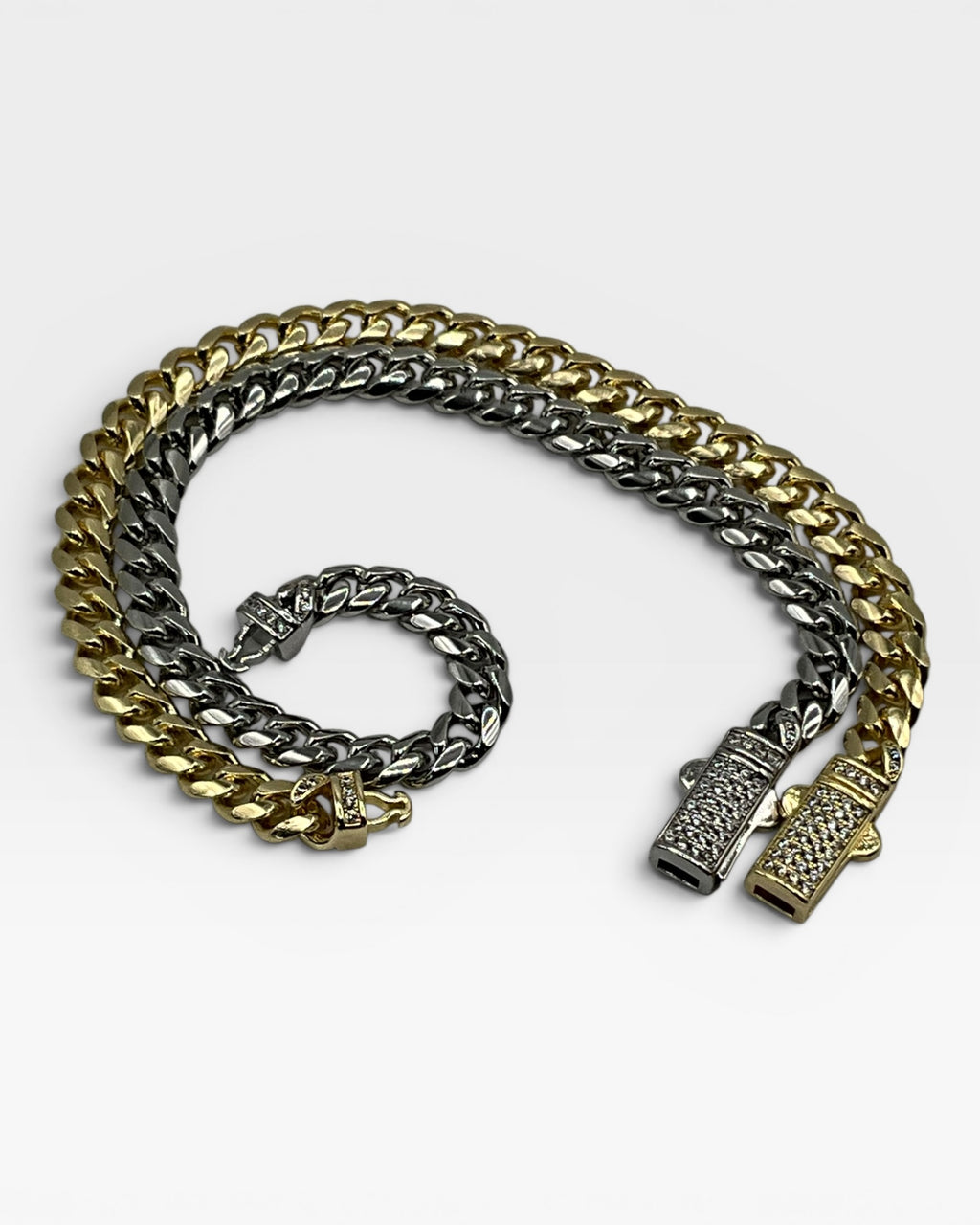 Bling Collection - Moissanite Bracelet (Cuban)