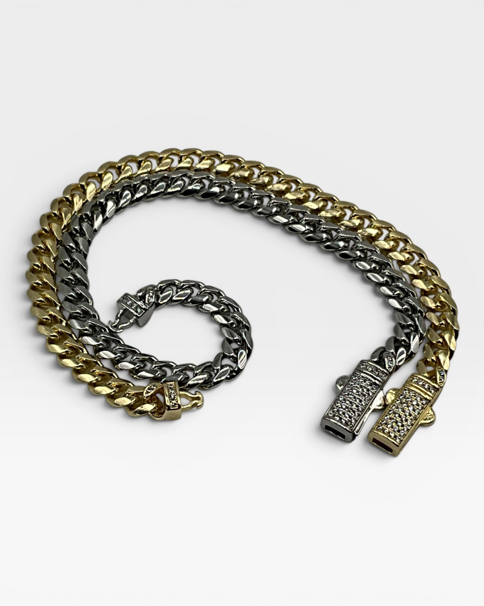 Bling Collection - Moissanite Bracelet (Cuban)