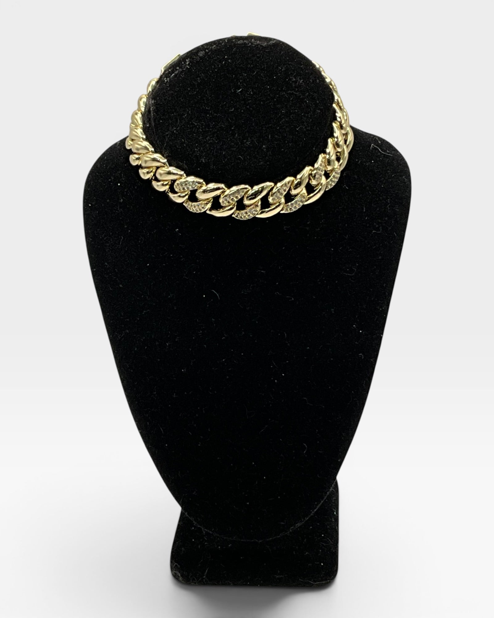 Bling Collection - Moissanite Bracelet (Cuban)