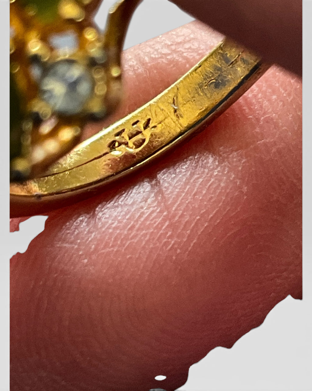 Simulated Ruby From the Lind Company Ring - Estate Sale (Great Condition)