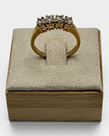 4 Stone Cubic Zirconia Ring - Estate Sale (Great Condition)