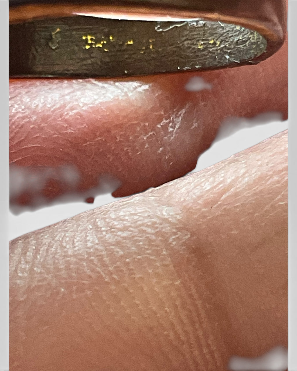 Champagne CZ Marcasite Cocktail Ring - Estate Sale (Great Condition)