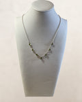 Sterling Silver Peridot Necklace - Estate Sale (Great Condition)