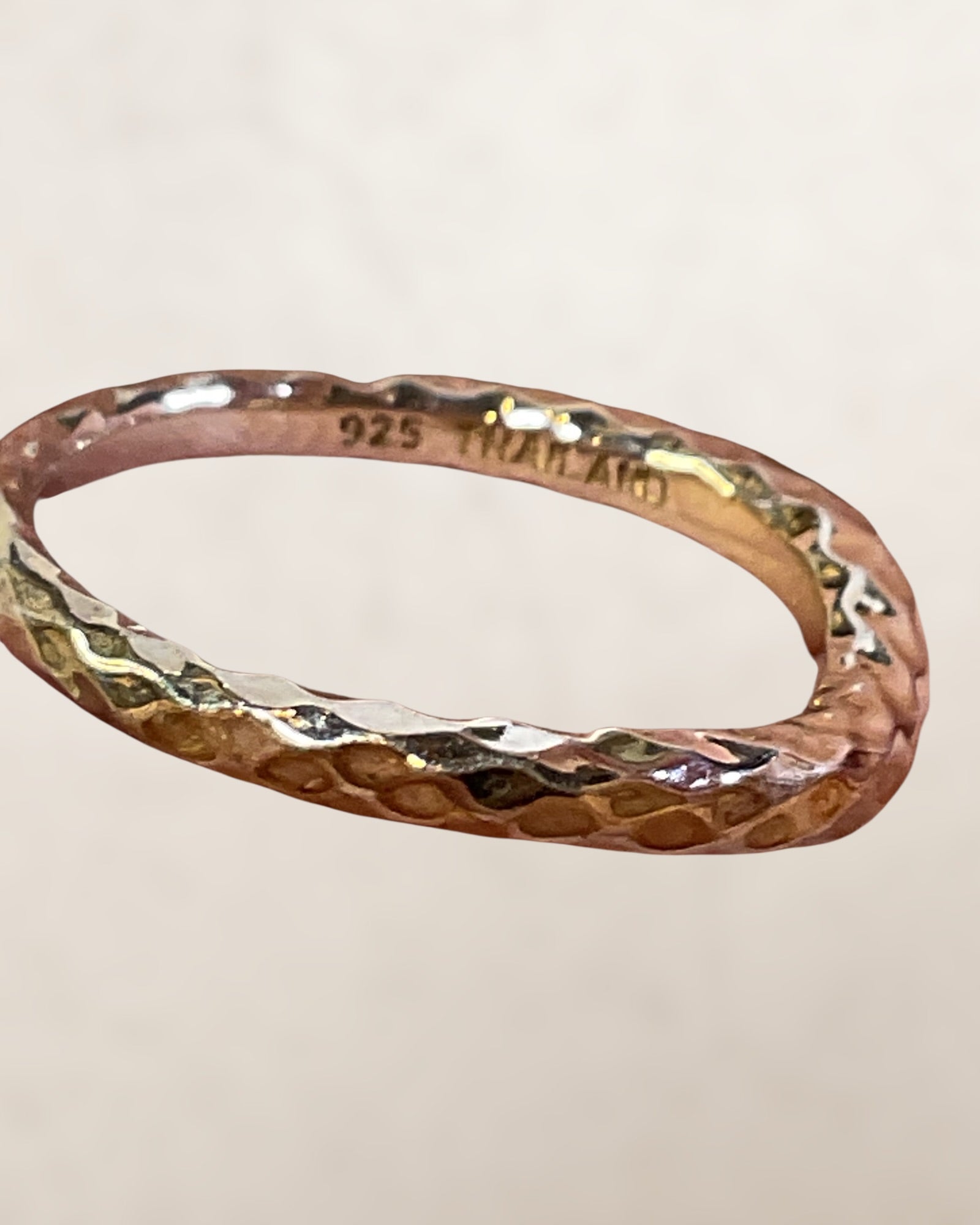 Sterling Silver Michael Dawkins Band Ring - Estate Sale (Great Condition)