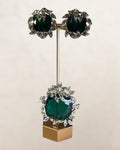 Vintage 1960 Sarah Coventry "Holiday Ice" Brooch & Earrings- Estate Sale (Great Condition)