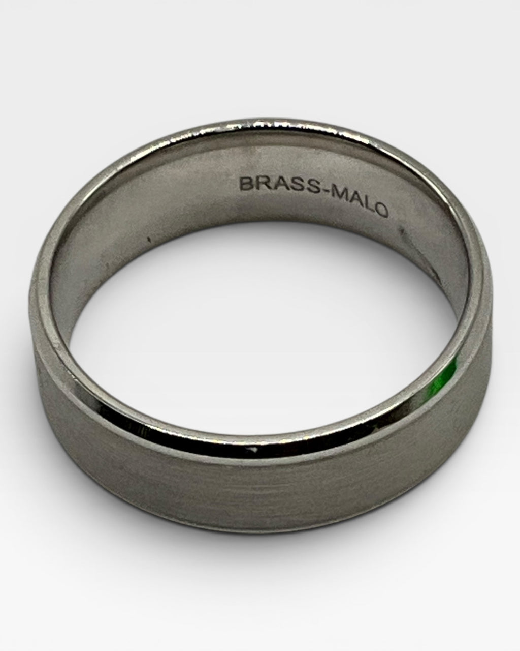 Brass-Malo Modern Silver Tone Band Rings - Estate Sale (Great Condition)