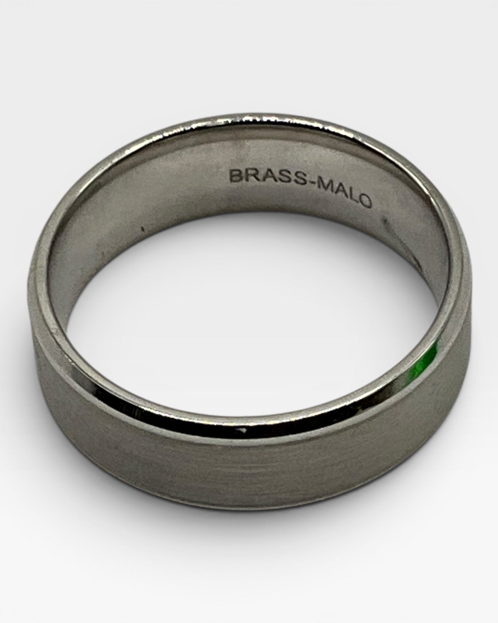 Brass-Malo Modern Silver Tone Band Rings - Estate Sale (Great Condition)