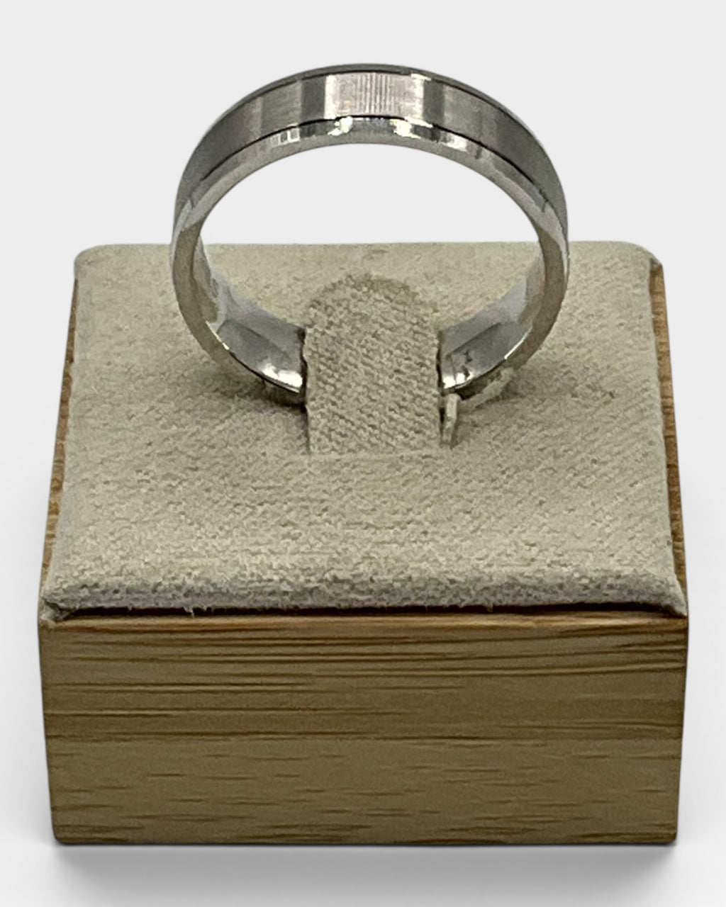 Brass-Malo Modern Silver Tone Band Rings - Estate Sale (Great Condition)