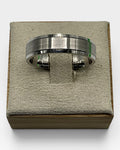 Brass-Malo Modern Silver Tone Band Rings - Estate Sale (Great Condition)