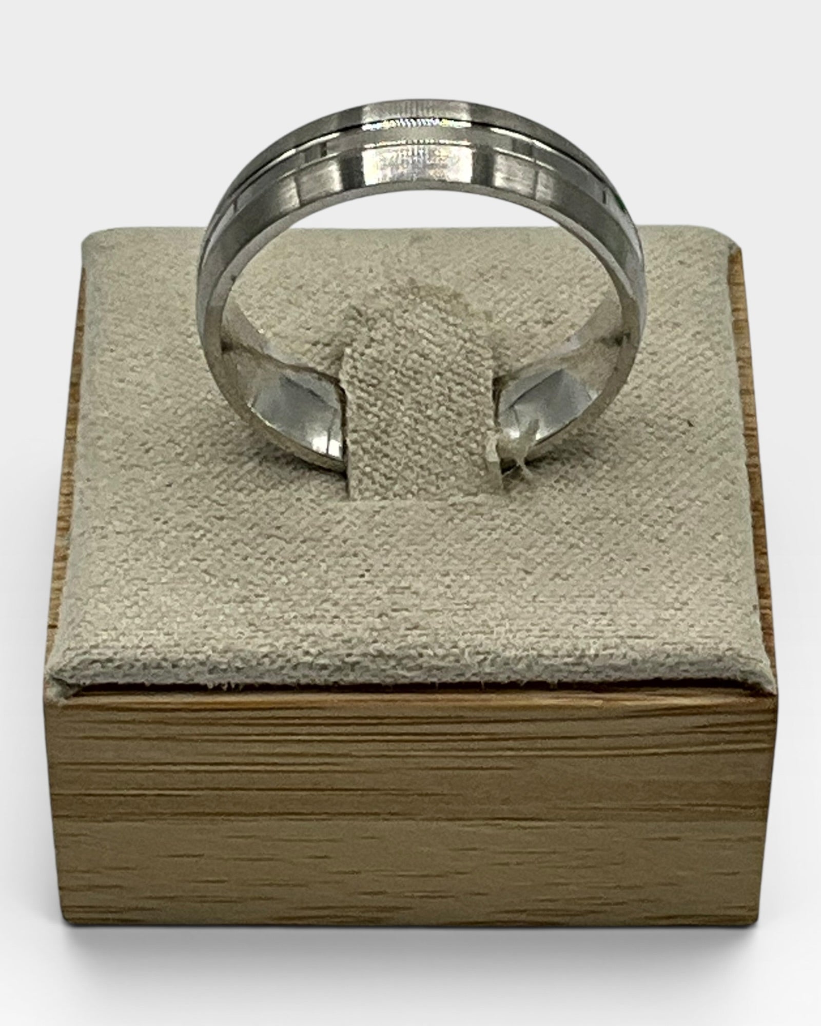 Brass-Malo Modern Silver Tone Band Rings - Estate Sale (Great Condition)