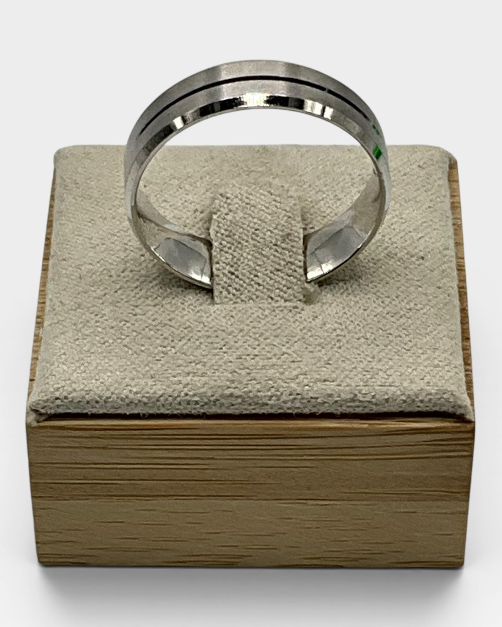 Brass-Malo Modern Silver Tone Band Rings - Estate Sale (Great Condition)