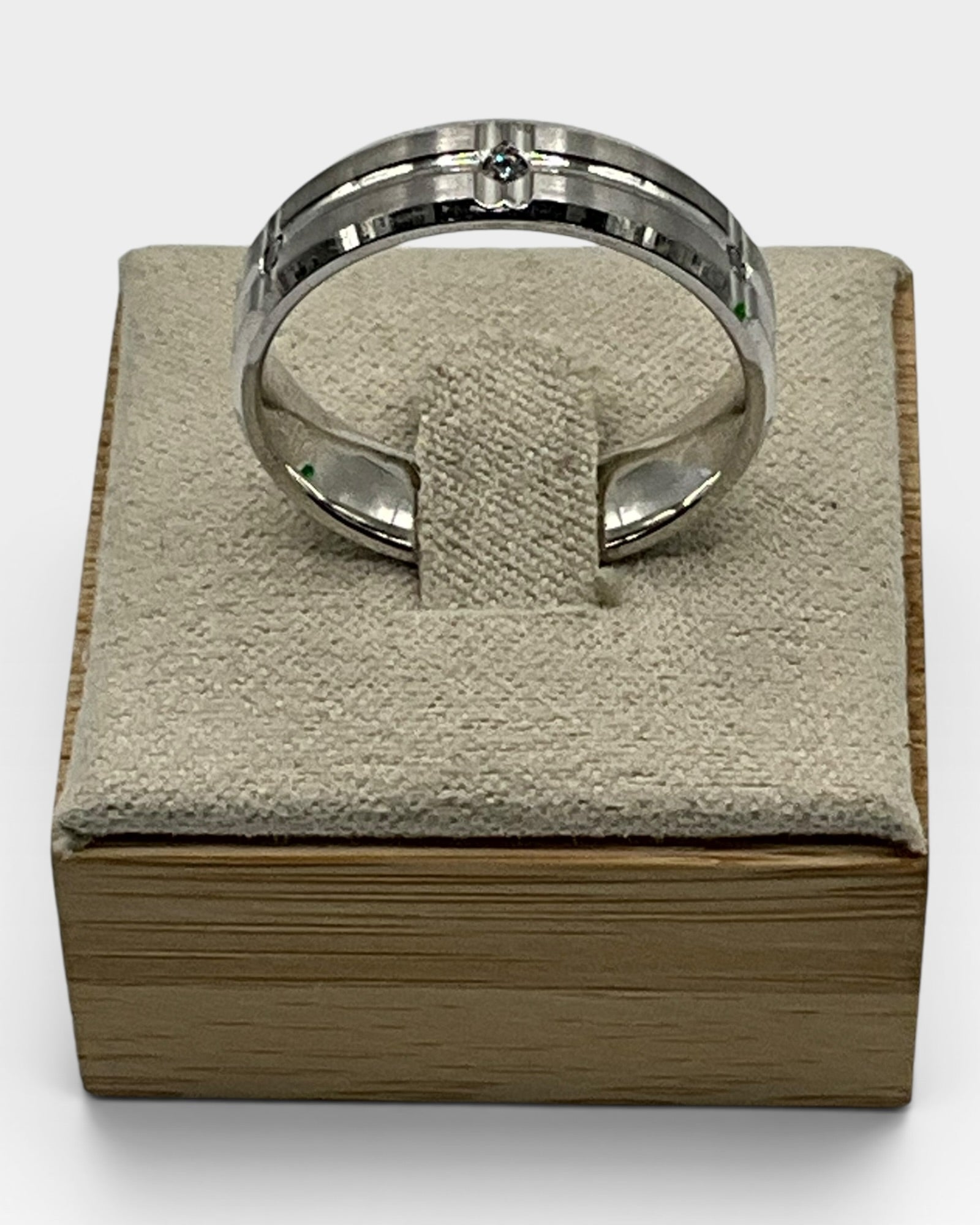Brass-Malo Modern Silver Tone Band Rings - Estate Sale (Great Condition)