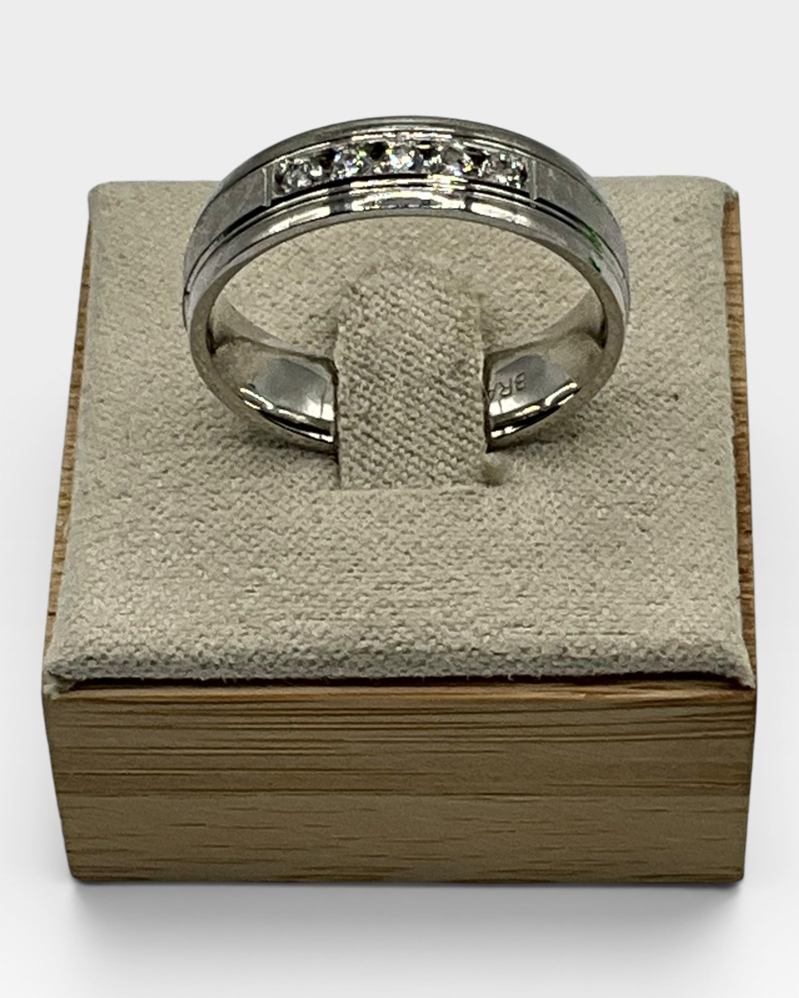 Brass-Malo Modern Silver Tone Band Rings - Estate Sale (Great Condition)