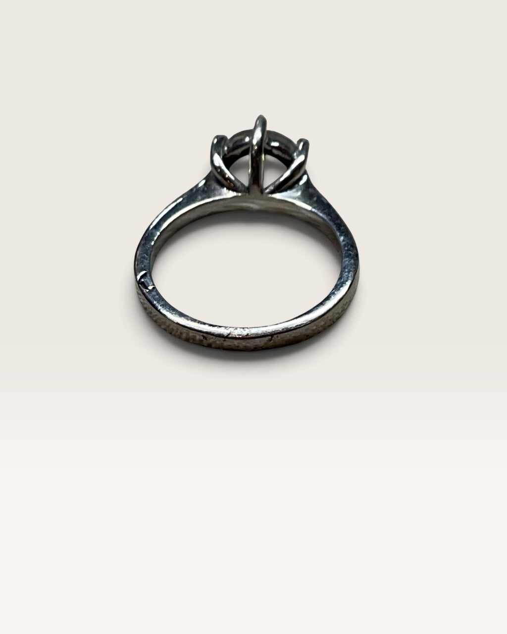 Sterling Silver Natural Rose Quartz Gemstone Ring