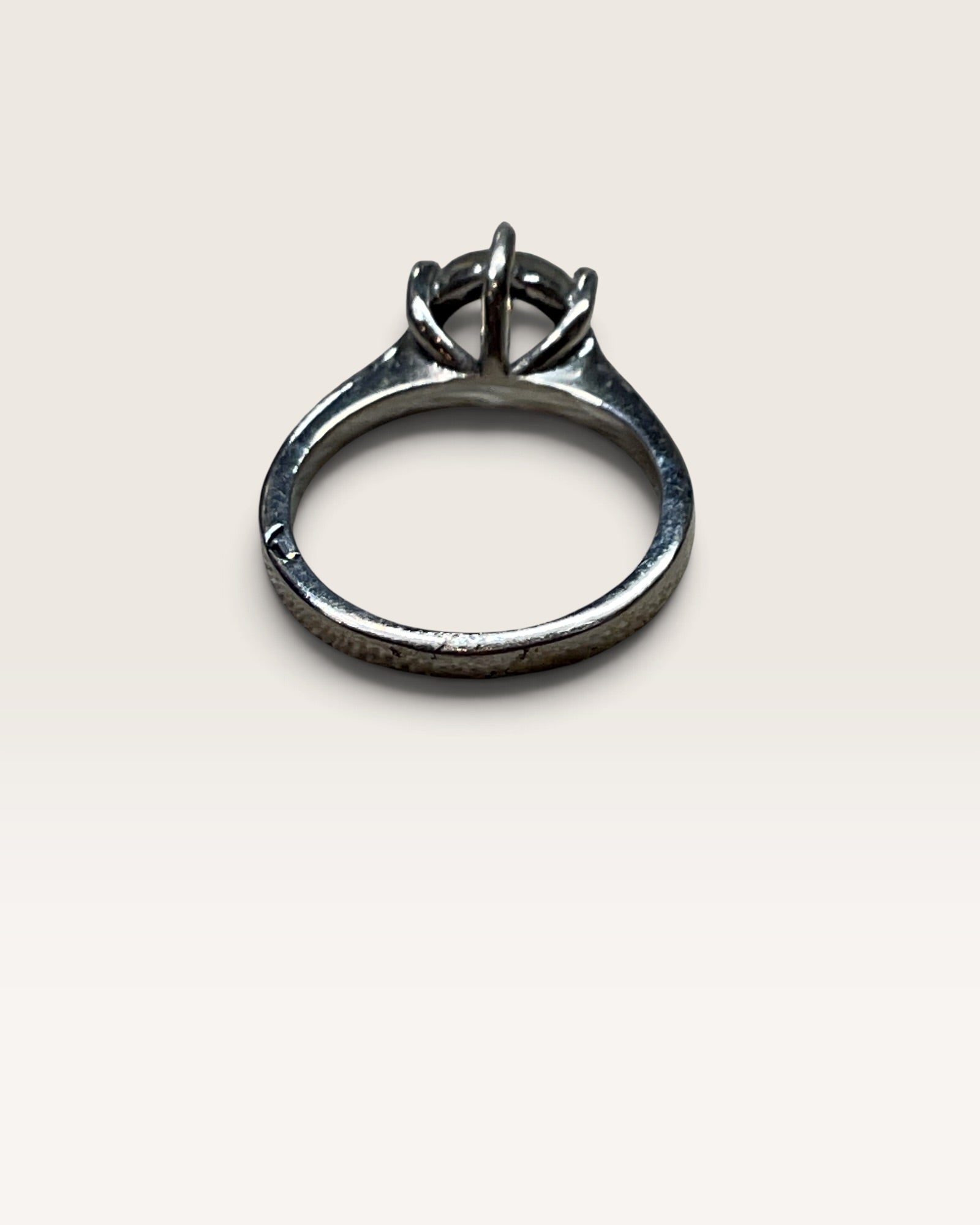 Sterling Silver Natural Rose Quartz Gemstone Ring