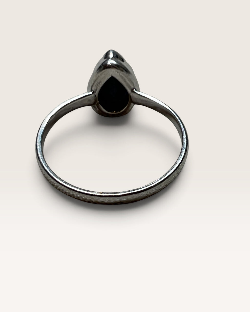 Sterling Silver Natural Sapphire Gemstone Ring