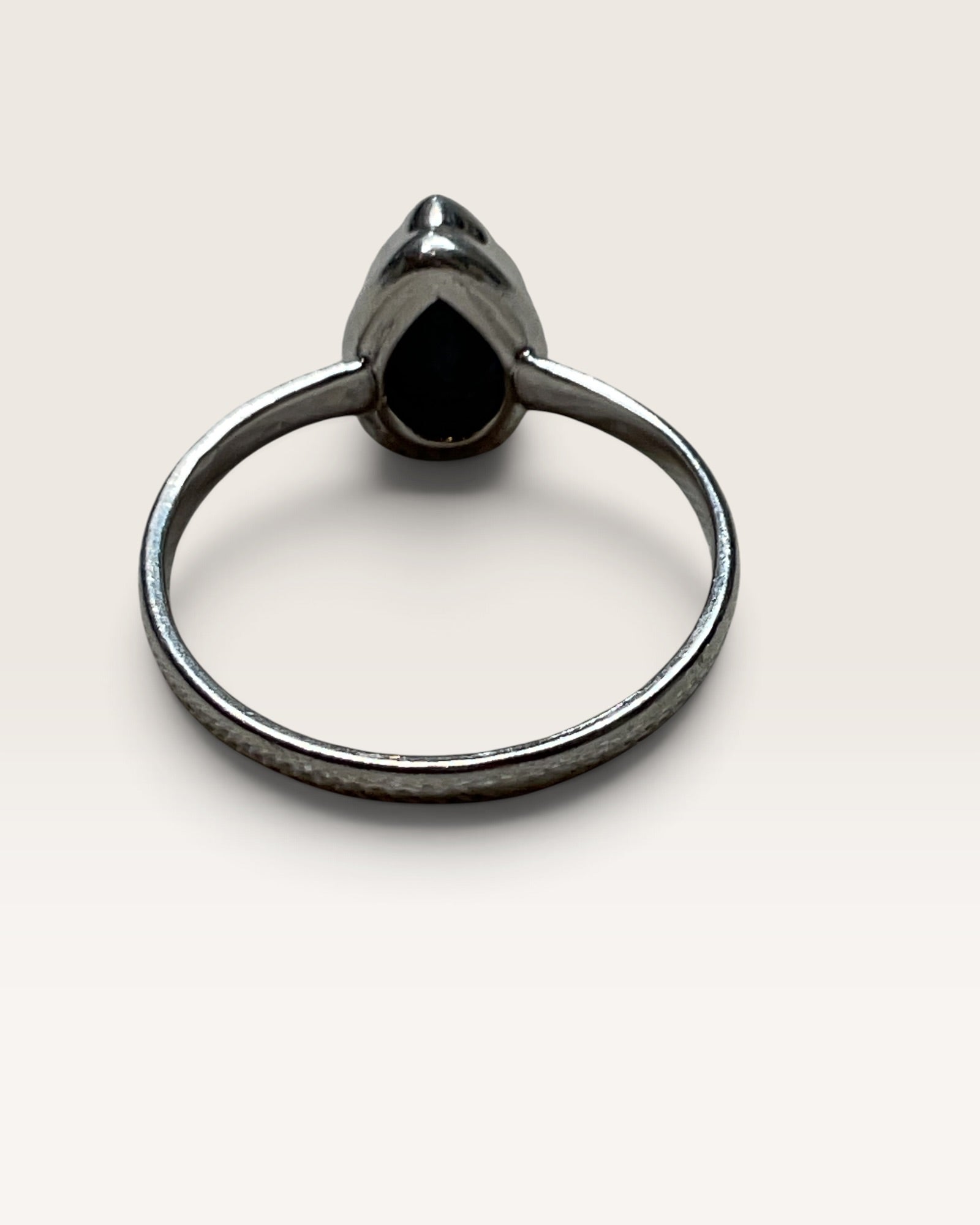 Sterling Silver Natural Sapphire Gemstone Ring