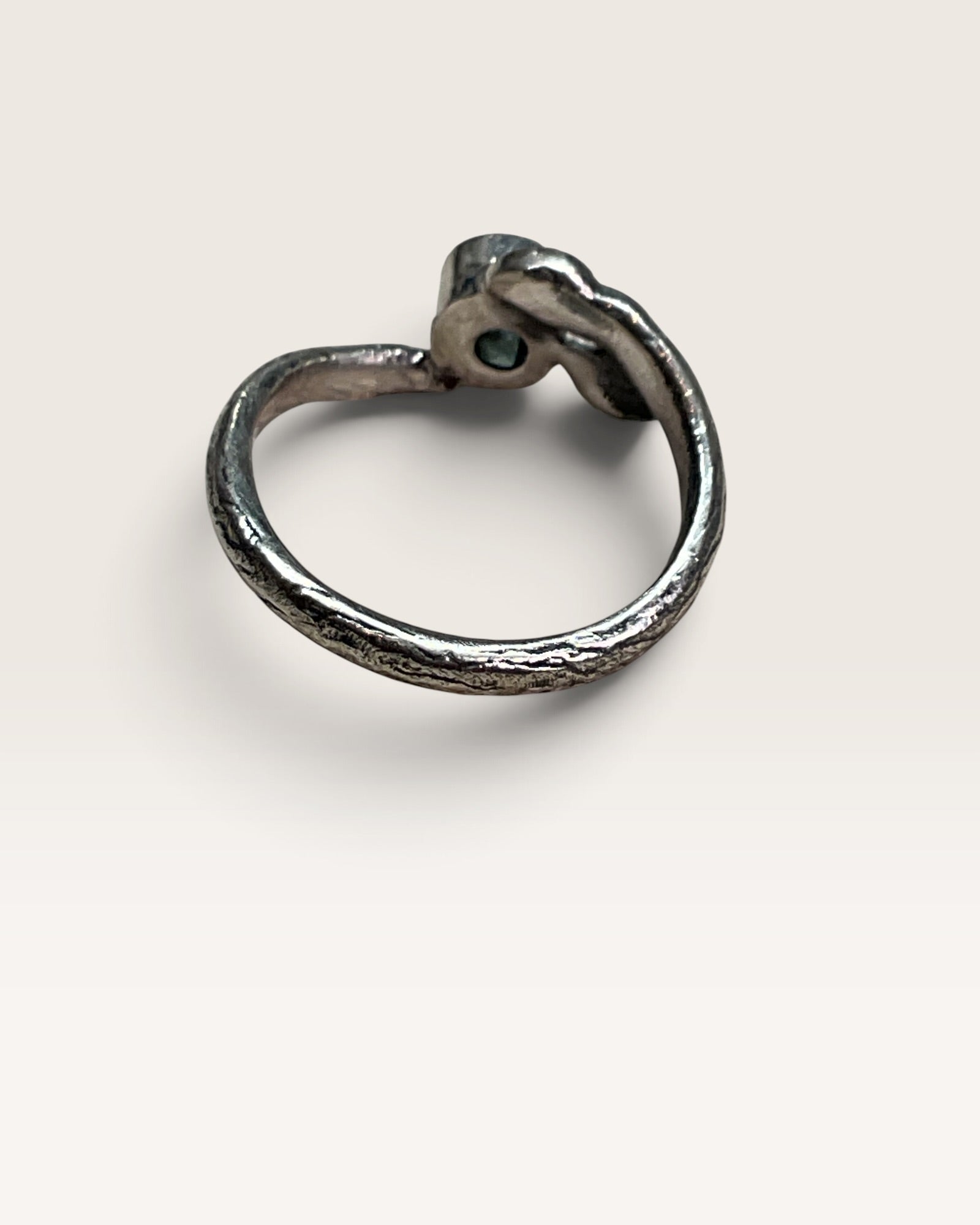 Sterling Silver Natural Tourmaline Gemstone Ring