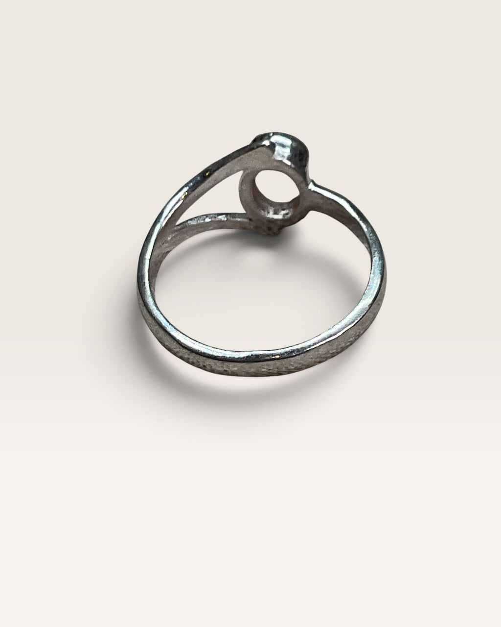 Sterling Silver Natural Rose Quartz Gemstone Ring