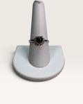 Sterling Silver Natural Garnet Gemstone Ring