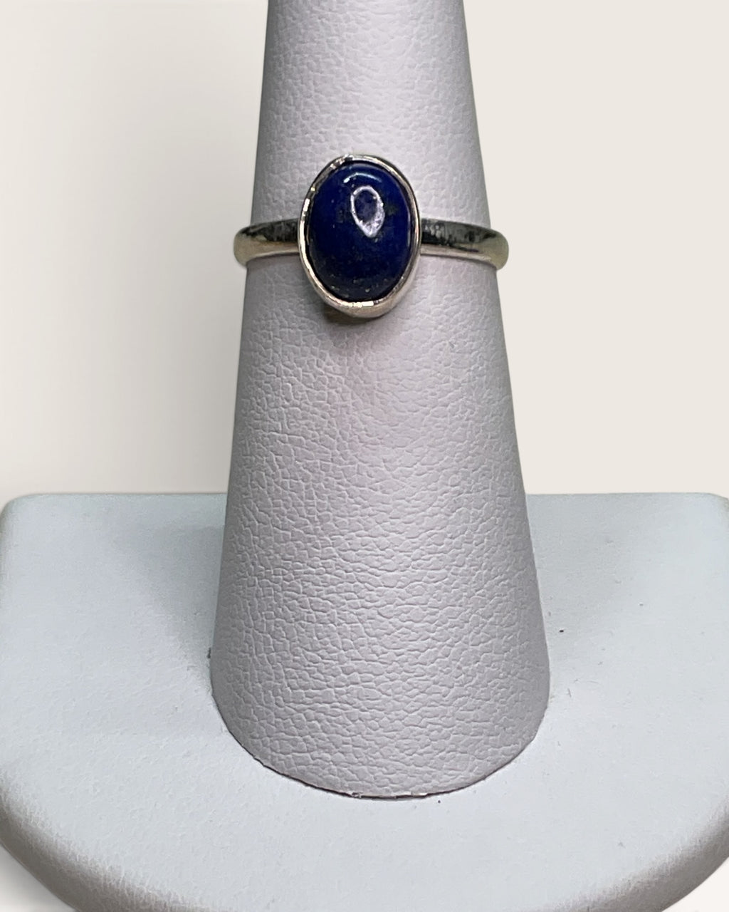 Sterling Silver Natural Lapis Lazuli Gemstone Ring
