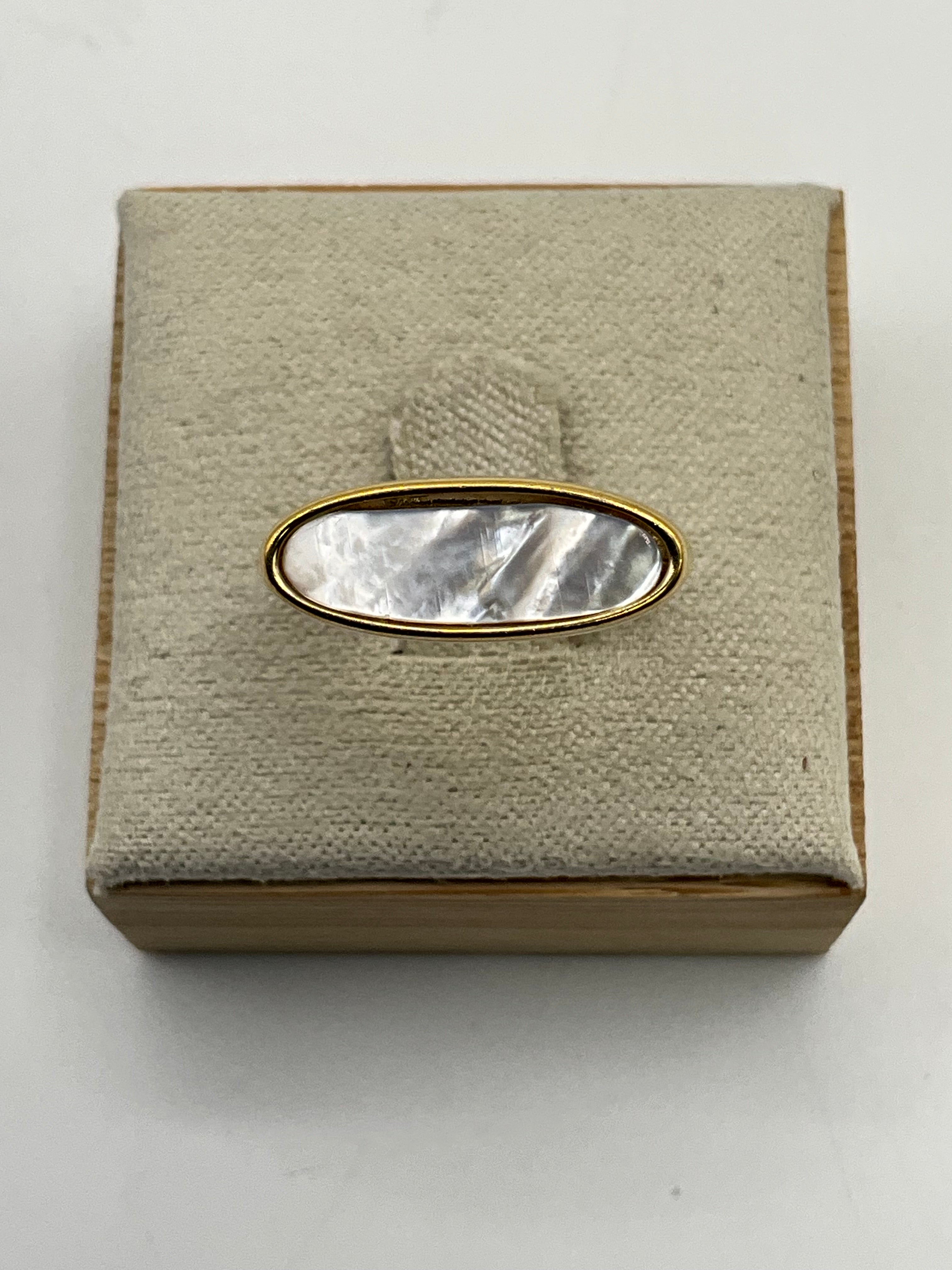 1978 Avon Mother-of-Pearl Ring - Estate Sale (Great Condition)