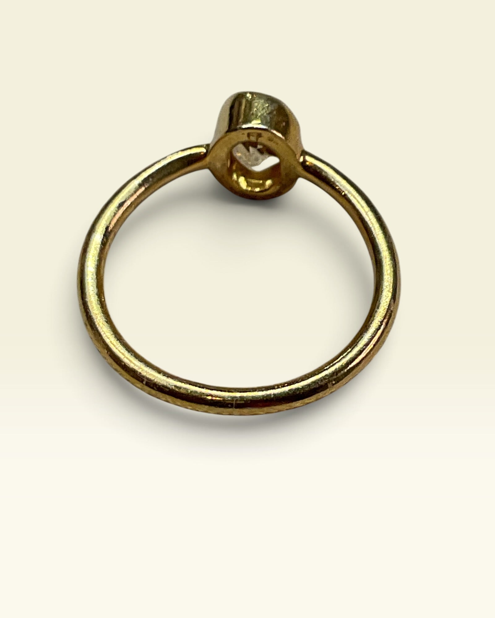 Sterling Silver Natural Citrine Gemstone Ring