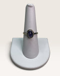 Sterling Silver Natural Tanzanite Gemstone Ring