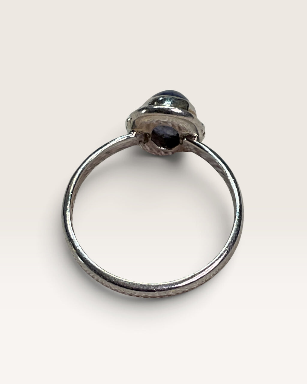 Sterling Silver Natural Tanzanite Gemstone Ring
