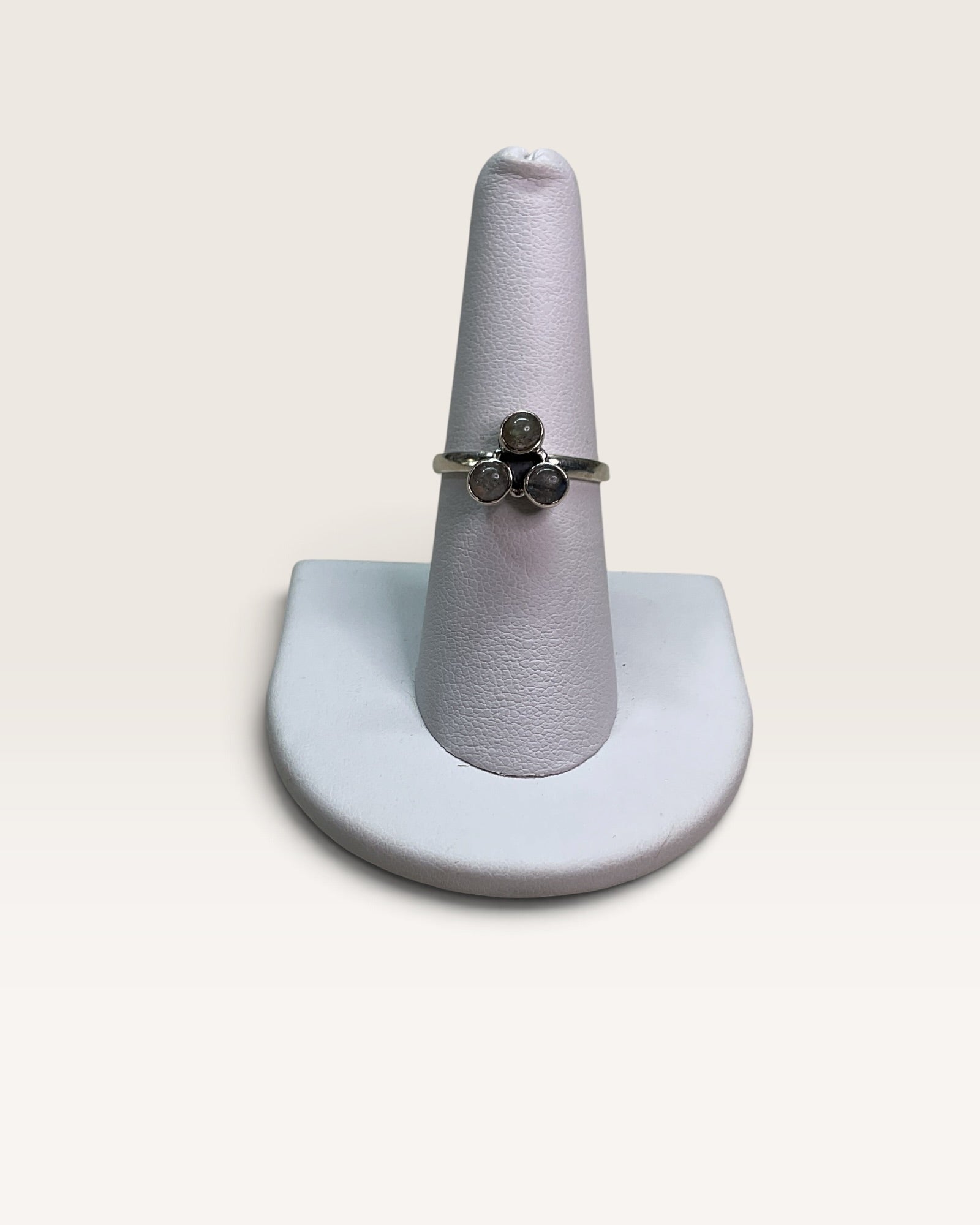 Sterling Silver Natural Labradorite Gemstone Ring
