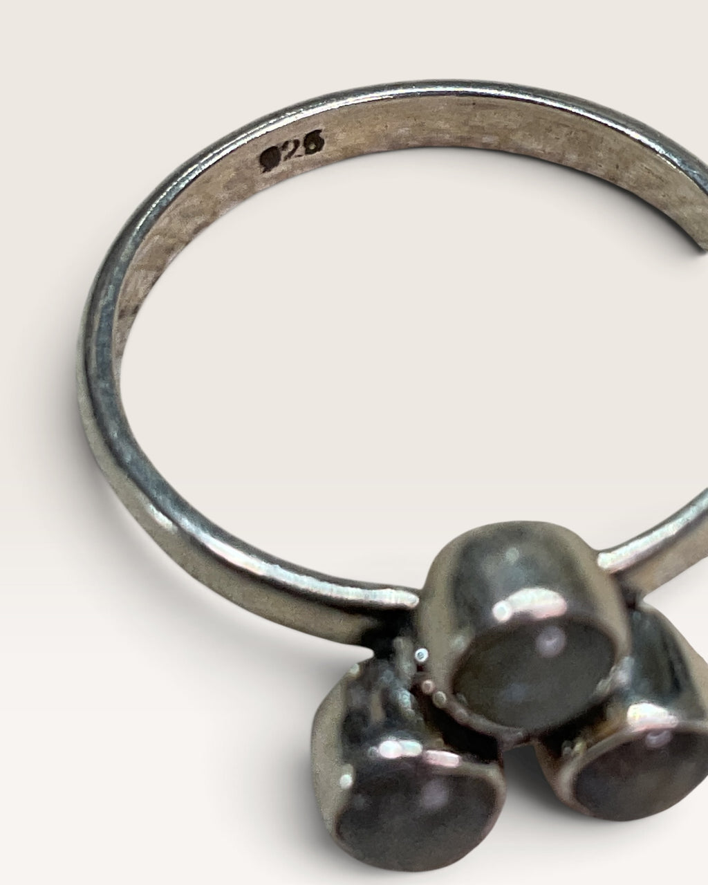 Sterling Silver Natural Labradorite Gemstone Ring
