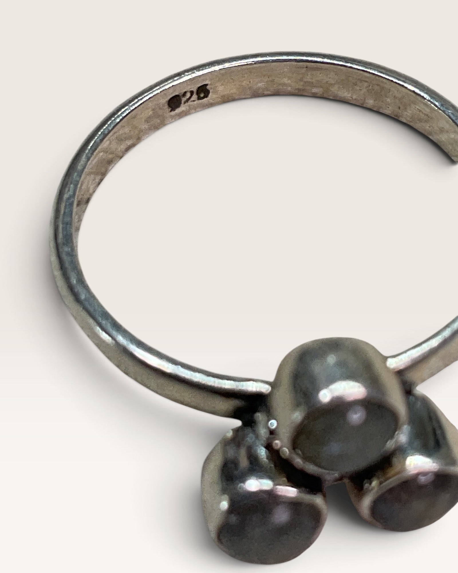 Sterling Silver Natural Labradorite Gemstone Ring