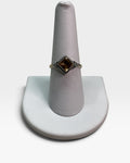 Sterling Silver Natural Citrine Gemstone Ring