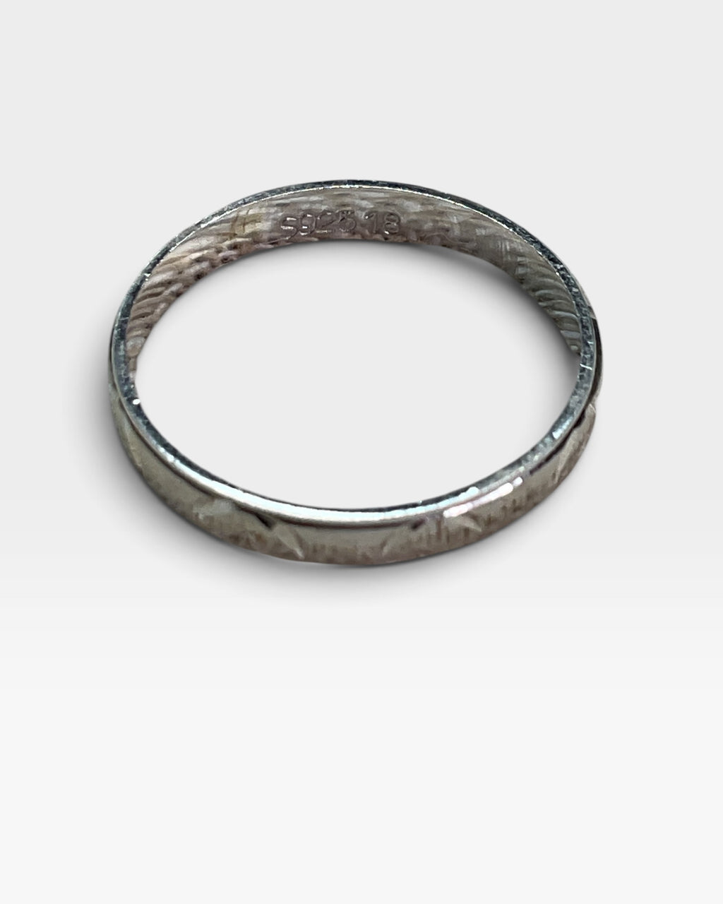 Sterling Silver Band Ring