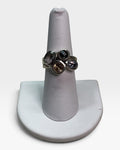 Sterling Silver Natural Multi Gemstone Ring
