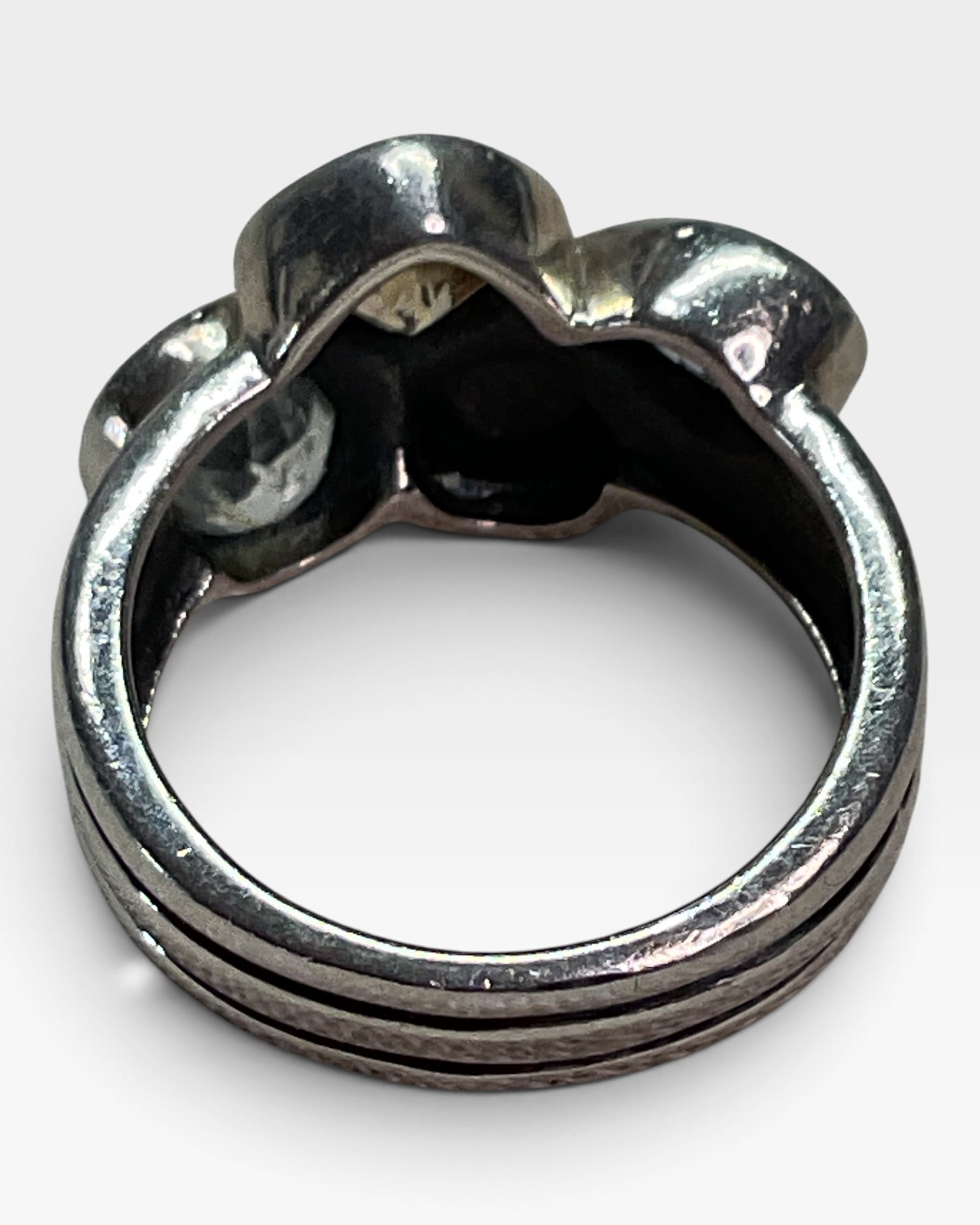Sterling Silver Natural Multi Gemstone Ring