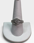 Sterling Silver Cubic Zirconia Bling Ring