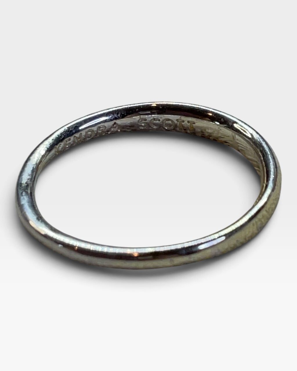 Kendra Scott Silver Tone Ring - Pre-Loved